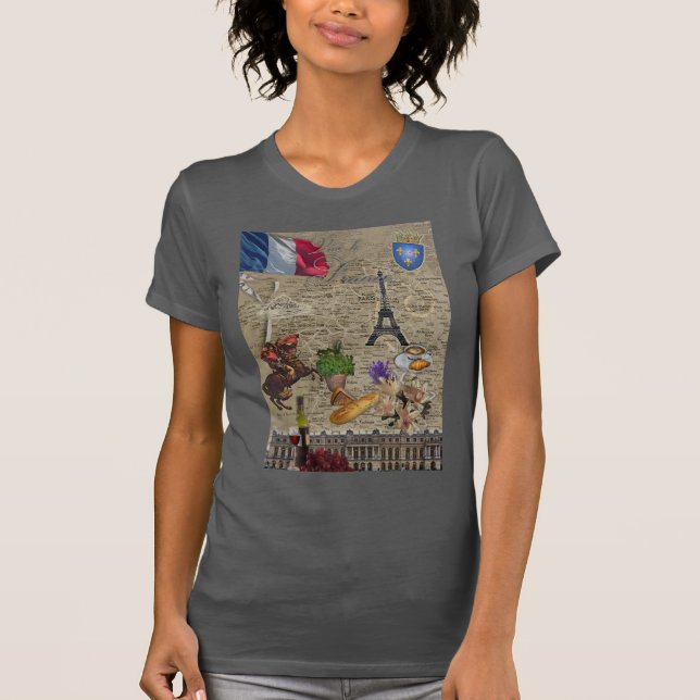 T-shirt Vive la France (Devant)