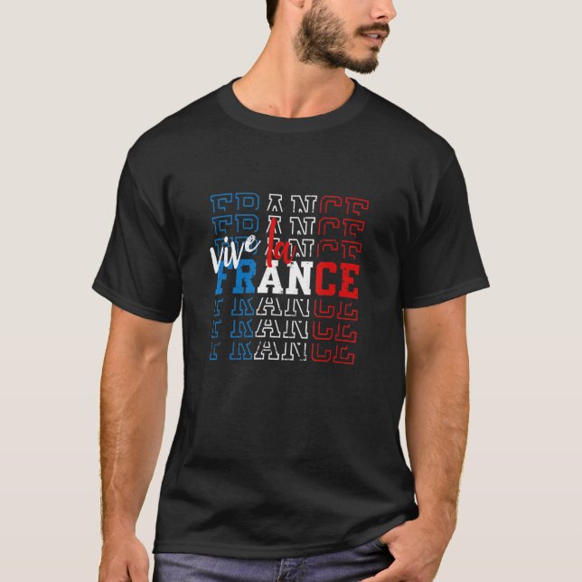 T-shirt Vive la France Original (Devant)
