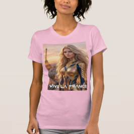 T-SHIRT VIVE LA FRANCE - PARIS