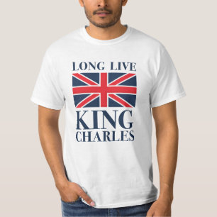 T-shirt Vive le roi Charles