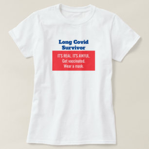 T-shirt Vive Survivor. C'est vrai. Protégez-vous