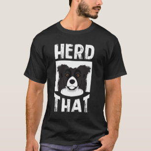 T-shirt Vivez en troupe ce chien d'amoureux des animaux de