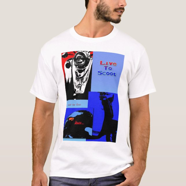 T-shirt Vivez pour filer, filez pour vivre (Devant)
