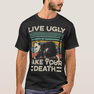 T-shirt Vivez Vilain Fake Votre Mort