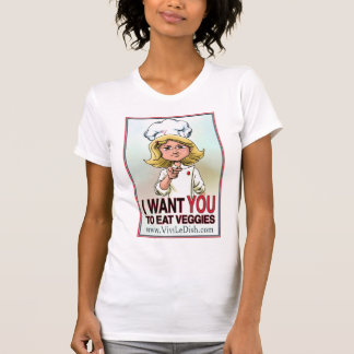 T-shirt Vivi LeDish™ mangent vos femmes de légume sous peu