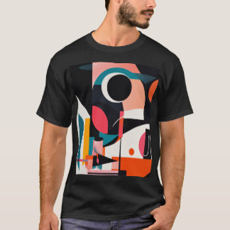 T-shirt Vivid Abstrait Shapes Collection