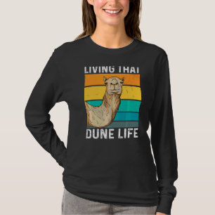 T-shirt Vivre Cette Dune Vie Citation Pour Un Ventilateur 