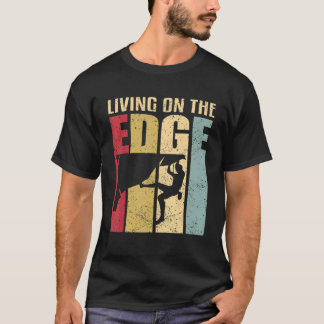 T-shirt Vivre En Bordure Escalade Dire Bouldering Moun