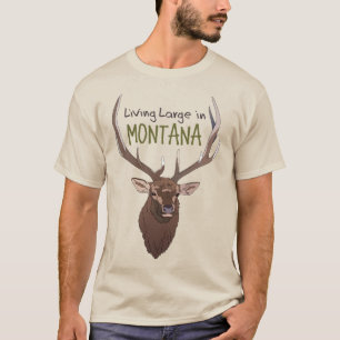 T-shirt Vivre grand dans le Montana