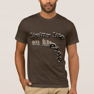 T-shirt Vivre la vie sur le bord
