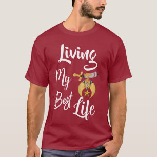 T-shirt Vivre ma meilleure vie Shriners
