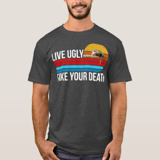 T-shirt vivre une fausse mort