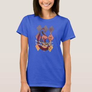T-shirt Vixen mari aime me regarder jouer