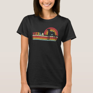 T-shirt Vizsla Chien Hommes Enfants Retro Hongrois Vizsla