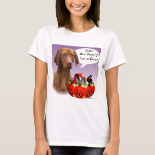 T-shirt Vizsla Halloween Candy