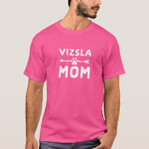 T-shirt Vizsla Maman Magyar Viszla Chien Hongrois Pointer