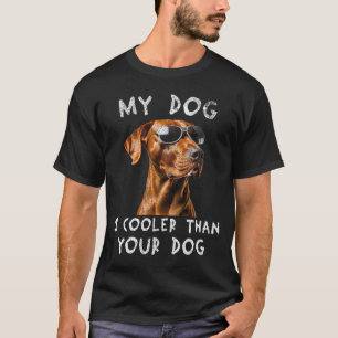 T-shirt Vizsla Mon Chien Est Glacière Que Votre Chien Drôl