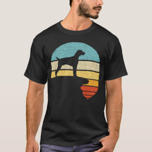 T-shirt Vizsla Retro Vintage 60s les années 70 propriétair