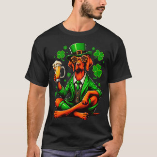 T-shirt Vizsla Saint Paddys Day Outfit Pour Le Chien Amour