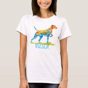 T-shirt VIZSLA sur le POINT dans des couleurs vives