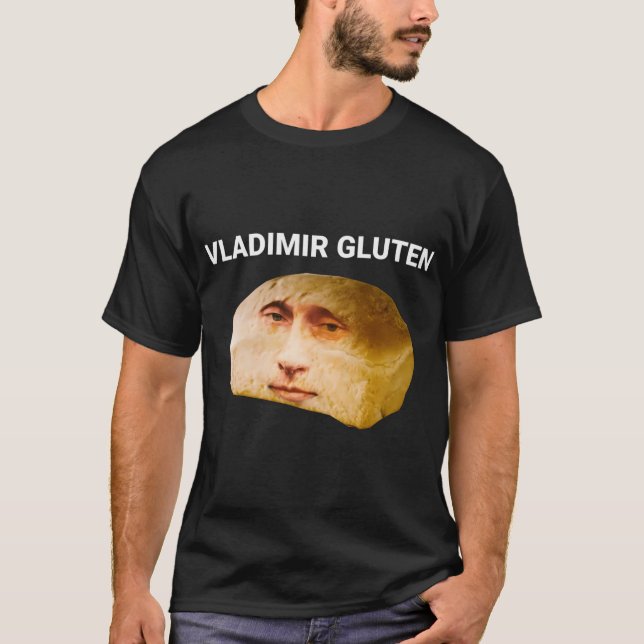 T-shirt Vladimir Gluten Pain Dank Mème (Devant)