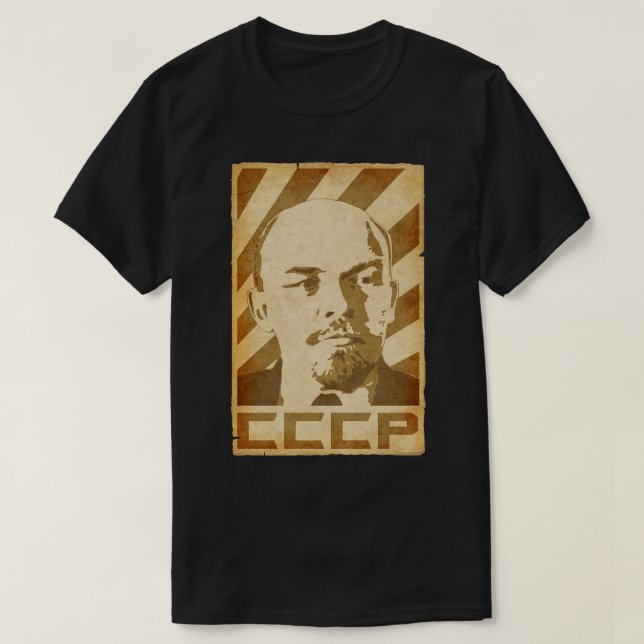 T-shirt Vladimir Lénine CCCP Propagande (Design devant)