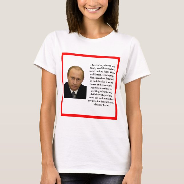 T-shirt Vladimir Poutine (Devant)