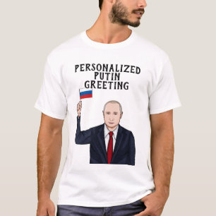 T-SHIRT VLADIMIR POUTINE PERSONNALISÉ