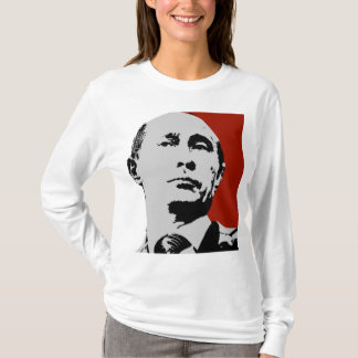 T-shirt Vladimir Poutine rouge