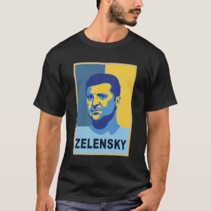 T-shirt Vladimir Zelensky - Je suis avec l'Ukraine