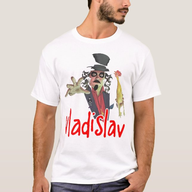 T-shirt Vladislav Top Hat Character (Devant)