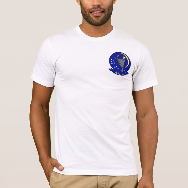 T-shirt VMFA-531 "Gray Ghosts" Tee (Devant)