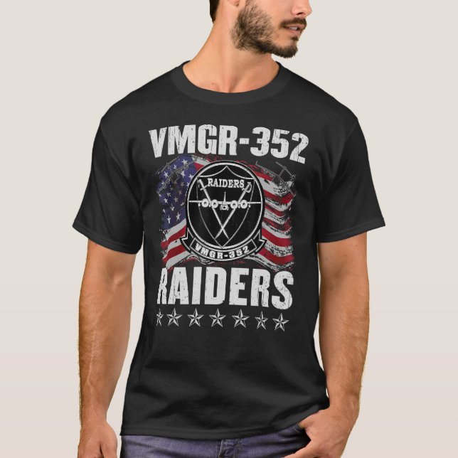 T-shirt VMGR 352 KC 130e Escadron de transport de ravitail (Devant)