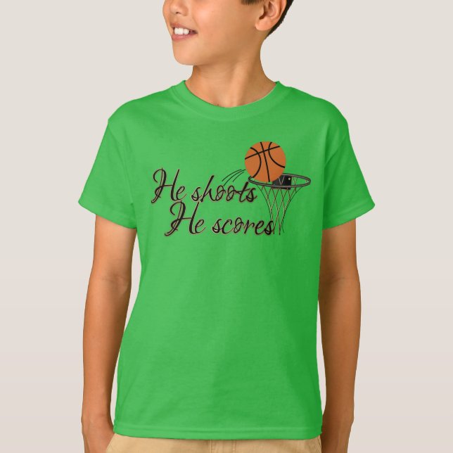 T-shirt Vneck Basketball (Devant)