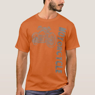 T-shirt VNeck de moto de sport pour femmes