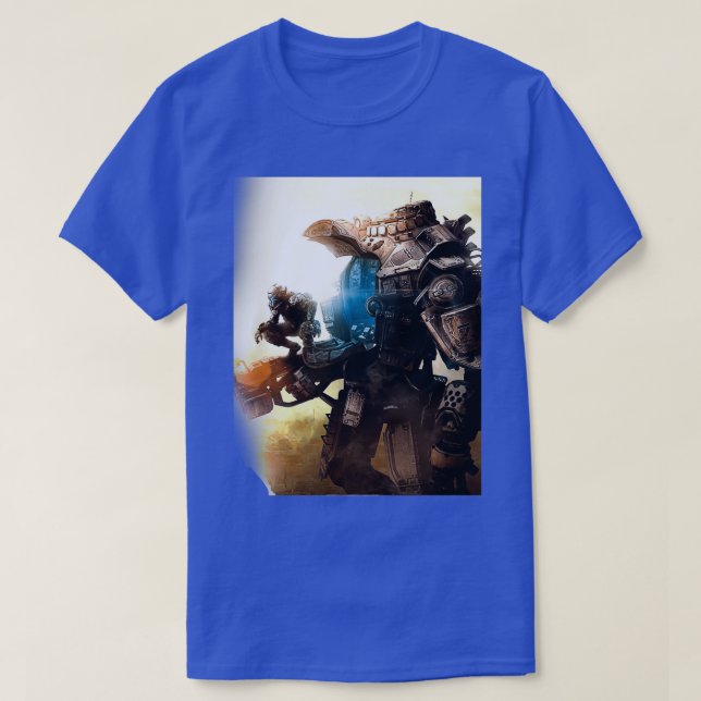 T-shirt VNeck de titanfall (Design devant)