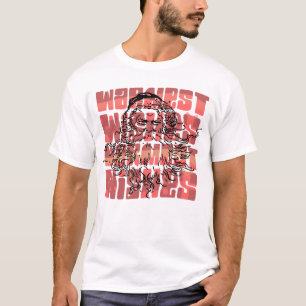T-shirt voeux les plus chauds Noël du Père Noël