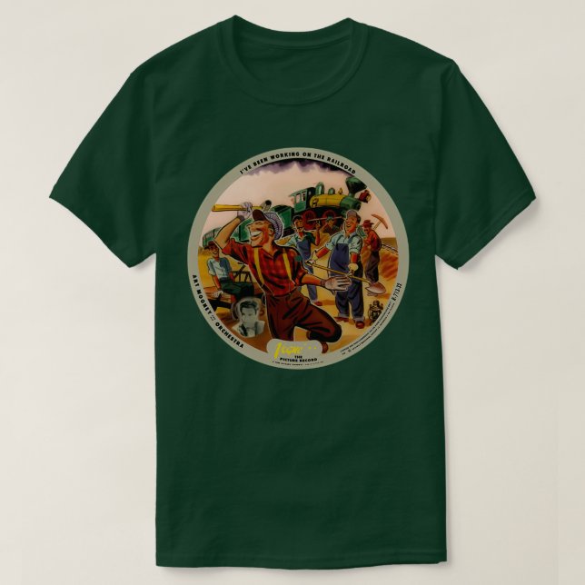 T-shirt Vogue Record Art R 71332 P (Design devant)