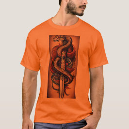 T-shirt "Vogue venimeuse : Mode inspirée des serpents"