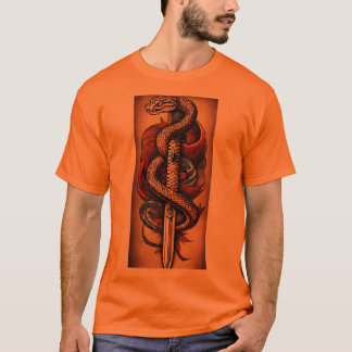 T-shirt "Vogue venimeuse : Mode inspirée des serpents"