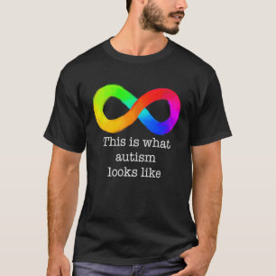 T-shirt Voici à quoi ressemble l'autisme Vêtements autist