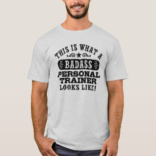 T-shirt Voici À Quoi Ressemble Un Formateur Personnel Bada