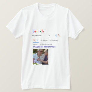 T-shirt Voici à quoi ressemble Worlds BEST Grand-père
