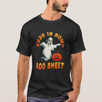 T-shirt Voici Boo Sheet 2020 Halloween Funny Ghost Costu