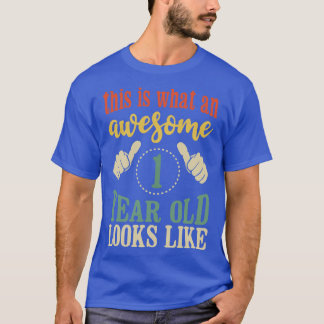T-shirt Voici ce qu'un merveilleux cadeau d'anniversaire 1