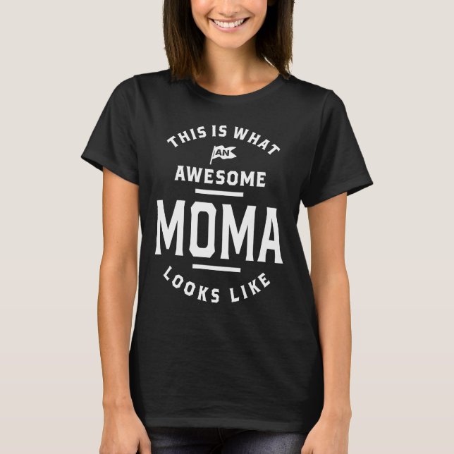 T-shirt Voici ce qu'un merveilleux cadeau de la Fête des m (Devant)