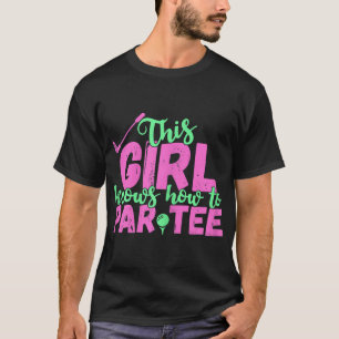 T-shirt Voici Comment Je Roule Funny Golf Panier Retro Gol