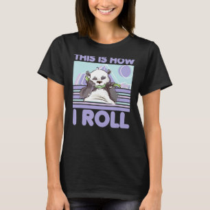 T-shirt Voici Comment je roule Zoo Animal Panda Ours 1