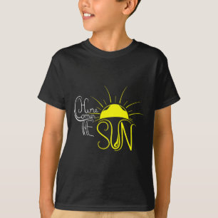 T-shirt Voici la conception ensoleillée des vacances d'été