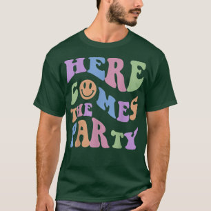 T-shirt Voici la mariée Anneau de mariage Porteur de fleur